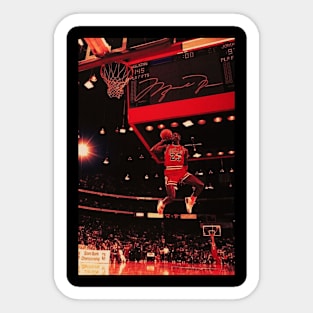 Vintage Micheal Jordan Sticker